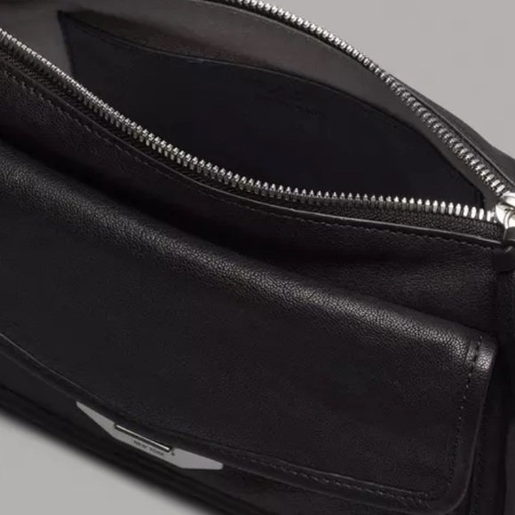 Rag & Bone Small Leather Field Messenger Bag - Picture 3 of 5